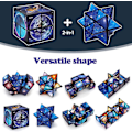 Miniatyrbild 2 av 7: Leksaker för pojkar 8-12 år, Infinity Cube Fidget Leksak för barn 8-10 år Stjärnkuber för pojkar och flickor 10-12 år gamla födelsedagspresenter present idéer