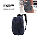 Miniatyrbild 5 av 5: Man Ryggsäckar Lätt Laptop Business Resväska med USB Laddningsport för Skola Utomhus  Polyester Blue