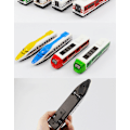 Miniatyrbillede 3 af 4: Bullet Train Pull Back Legetøj Højhastighedstog Bytog Moderne Lokomotiver til Børn Småbørn Drenge 4PCS