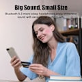 Miniatyrbillede 3 af 9: Søvnhovedtelefoner Trådløse Bluetooth 5.3 Søvnørepropper til Side Sovende Støjreducerende Søvnhovedtelefoner Ørepropper til Side Sovende 6H Spilletid Gray