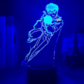 Miniatyrbilde 1 av 7: Yu Yu Hakusho Yusuke Urameshi LED nattlampe for soverom dekor gave fargerik nattlampe anime 3D lampe Yu Yu Hakusho