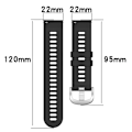 Pikkukuva 5 / 5: Sopii Jiaming Garmin 22mm ristikuvioiseen rannekkeeseen