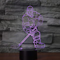 Miniatyrbilde 5 av 7: Abstrakt 3D Chihuahua Hund Optisk Illusjon Nattelys 7 Fargeendring Berøringsschalter USB-drevet LED Akryl Skrivebordslampe til Jul Thanksgiving