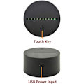 Miniatyrbillede 5 af 7: 3D Illusion Platform Natlys Touch Switch 7 Farve Skift USB Strøm LED Bordlampe til Hjemmedekoration eller Julegaver