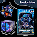 Miniatyrbild 5 av 7: Leksaker för pojkar 8-12 år, Infinity Cube Fidget Leksak för barn 8-10 år Stjärnkuber för pojkar och flickor 10-12 år gamla födelsedagspresenter present idéer