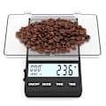 Miniatyrbilde 6 av 8: SMEspresso-vekt med timer 1000 g x 0,1 g Liten og tynn reisekaffev vekt, Mini digital vekt gram og unser med stor bakgrunnsbelyst LCD rustfritt stål