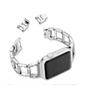 Miniatyrbild 3 av 6: Bling-band för Apple Watch 42/44/45mm - Modediamant i Rostfritt Stål, Metallarmband för Apple Watch Series 8 7 6 5 4 3 2, 1