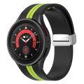 Miniatyrbillede 1 af 5: Sportremme kompatibel med Samsung Galaxy Watch 5 Pro 45mm Justerbar blød silikone erstatningsrem til kvinder, mænd og piger
