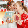 Miniatyrbild 5 av 6: Summidate Träspargris för Barn Stor Pengabox för Pojkar Flickor, Söt Okrossbar Träpengabox, Kreativ Sparbössa