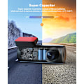 Miniatyrbild 9 av 9: Dash Cam 4K WiFi 2160P Bilkamera, Dashkamera för bilar, Mini Front Dashcam för bilar med nattseende, Loop-inspelning, G-sensor, 24H parkeringsövervakning