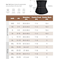 Miniatyrbillede 6 af 7: Taljetræner til kvinder Latex Talje Cincher Korset black M