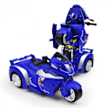 Pikkukuva 1 / 3: Muuttuvat leluautot - Robottiautolelu 2 in 1 Muodonmuutosauto - Inertia-leluautolahja pojille ja tytöille 3-vuotiaille+
