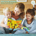 Miniatyrbillede 3 af 3: Babybog, ,Stofbøger til babyer, Touch and Feel Crinkle Bog til babyer, Spædbarnsbøger Sensorisk Babybog, Tænderlegetøj til baby 6-12 måneder (enhjørning)