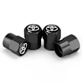Miniatyrbillede 1 af 5: Egnet til Toyota Camry Corolla Ralink New Highlander RAV4 Reiz ventilhætte dæk ventilhætte (sort [2 sæt af 8])