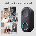 Miniatyrbild 4 av 6: Trådlös videodörrklocka smart med nattsyn, intelligent visuell rörelsedetektering dörrklocka, enkel att installera hem intercom dörr dörrklocka