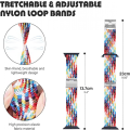 Miniatyrbild 4 av 5: Elastisk flätad ögla för Apple Watch-armband 38 mm 40 mm 41 mm kvinnor/män, Solace Elastics Stretch Nylon Sport Strap armband för iWatch-band serie