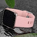Pikkukuva 3 / 6: Älykäs rannekkeen hihna on yhteensopiva Fitbit versa -älykellojen, versa 2:n ja versa Lite se -kellojen kanssa naisille ja miehille（Pink-S）