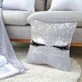 Miniatyrbillede 4 af 6: JUSTUP Pudebetræk  Skønhed Øjenvipper Læber Kvinder Piger Pudebetræk Peach Skin Fløjl Pudebetræk Dekorativ til Sofa Seng Kontorstol 18 x 18