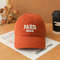 Miniatyrbillede 1 af 6: All-match Baseball Cap Damemode Retro Blød Top Cap Høj Kvalitet Åndbar Bomuldshat Mænd orange