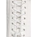 Miniatyrbillede 5 af 7: Kvinde 26 Stålbenet Bomuld Lang Overkrop Timeglas Krop Shaper Korset white L