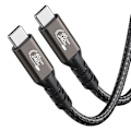 Miniatyrbillede 1 af 7: USB4 datakabel PD 240W 5A hurtigopladning USB C til USB C kabel Thunderbolt-kompatibel 4 8K@60Hz kabel USB C 40Gbps 8K@60H 1.5M
