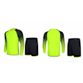 Miniatyrbillede 2 af 5: Mænds Målmand Polstret Trøje og Shorts, Ungdom Fodbold Målmandstrøjer og Bukser, Voksen Langærmet Keeper Uniform Kit，M