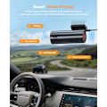Miniatyrbild 4 av 9: Dash Cam 4K WiFi 2160P Bilkamera, Dashkamera för bilar, Mini Front Dashcam för bilar med nattseende, Loop-inspelning, G-sensor, 24H parkeringsövervakning