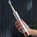 Miniatyrbild 6 av 8: Smart Elektrisk Tandborste med 5 Lägen, IPX7 Vattentät Reselektrisk Tandborste för Vuxna, Resor, Vänpresent, (3 st Utbytbara Borst Huvuden) White
