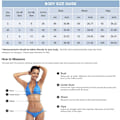 Miniatyrbild 7 av 7: WJSM Dam Ribbad O-Ring String Bikini Badkläder Cheeky Trosa Baddräkt Två Delar Baddräkt 338-black M