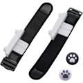 Miniatyrbild 2 av 8: Dansband för Nintendo Switch handledsbandsskydd för Joycon Armband spel armband elastiskt band dansband (vit)