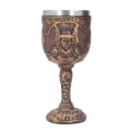 Miniatyrbilde 1 av 5: Nordisk Vinglass i Harpiks med Rustfritt Stål Unik Retro Ølkopp for Cocktails Whisky Rødvin