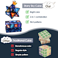 Miniatyrbild 6 av 7: Leksaker för pojkar 8-12 år, Infinity Cube Fidget Leksak för barn 8-10 år Stjärnkuber för pojkar och flickor 10-12 år gamla födelsedagspresenter present idéer