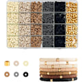 Miniatyrbilde 1 av 7: Kaffe Armbånd for Kvinner Armbånd Lagingssett Leire Perler for Smykkefremstilling Leire Perler for Armbånd Laging Armbånd Leire Perle Sett Vennskap Brac