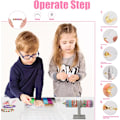 Miniatyrbilde 4 av 7: 7200 stk leireperler for armbåndssett, 30 farger mellomperler Heishi-perler flate runde polymerleireperler med smykkefremstillingstilbehør Perler, håndverk Gaver