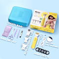 Miniatyrbillede 6 af 6: Bikini Trimmer - Vandtæt trådløs epilator til kvinder, alt i én perfekt benbarbermaskine, hudvenlig gul epilator til kvinders bikiniområde