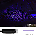 Miniatyrbilde 1 av 4: Bilprojektorlampe Net Red Bil Full Sky Star Atmosfærelampe USB Takstjernelampe Ombygd Bil Innendørs Atmosfærelampe