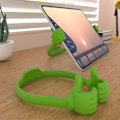 Miniatyrbilde 3 av 5: Thumbs Up 2-pakks nettbrettstativ, nettbrettstativholder for skrivebord, nettbrettstativ kompatibel med iPad-serien, Samsung Galaxy-faner Green/Green Plus