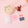 Miniatyrbillede 5 af 5: DIY Håndlavet Sakura Natlys Kreativ Atmosfærisk Lys Soveværelse Varmt Dekoration Pynt Gave til Venner Drenge