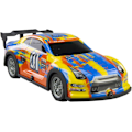 Pikkukuva 3 / 9: GoolRC RC-autot, 1:22 mittakaavan kaukosäädöllä toimiva auto, 4WD RC-drift-auto, 2,4 GHz sähköinen urheiluauto pojille ja tytöille (P220) Yellow