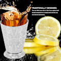 Miniatyrbilde 5 av 5: Cocktail-drikkekopp i 304 rustfritt stål med sølvfinish, Moskva Mule-krus for barer, hjemmemønsterutskjæring Totem