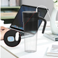 Miniatyrbilde 4 av 7: Bærbar Blenderkopp Personlig Størrelse Juicer Ledningsfri Vanntett 470ml/16oz 6 Blader Egnet for Juice Smoothies Shakes LB40 Black