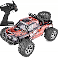 Pikkukuva 1 / 7: 1/18 mittakaavan radio-ohjattava auto C4wd, maastoauto, suuri nopeus 20 km/h, maastoauto pojille ja tytöille, radio-ohjattava leluauto lahja 5-12-vuotiaille
