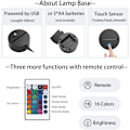 Miniatyrbilde 6 av 7: 3D Lampe Anime Mikey Figur Led Nattelys for Gutterom Dekor Berøring 7 Farger Fjernkontroll 16 Fargeendringer Nattelykter Manjiro Sano Barn Gave