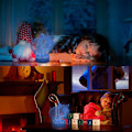 Miniatyrbillede 5 af 8: 3D Illusion Sød Smilende Gris Natlampe 16 Farveskift Berøringshvid Revnet Base Børneværelses Dekoration Belysning