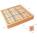 Miniatyrbillede 3 af 9: Træbræt Puslespil Bog Tal Ternet Zone Sudoku Bræt Skrivebord Blok Puslespil Tal Placering Træ Puslespil Børn Træ Puslespil Spillebræt Spil