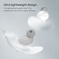Miniatyrbilde 3 av 8: A1 Mini trådløse ørepropper Bluetooth 5.3 i øret Lettvekt hodetelefoner Innebygd mikrofon, IPX5 Vanntett, Immersive Premium Sound Langdistanse Con White