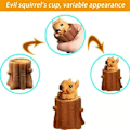 Miniatyrbild 5 av 5: Squeeze Squirrel Toys Decompression Evil Squirrel Cup, Sensoriska Fidget Toys, Squishes Toy Stress Relief