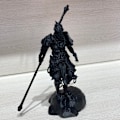 Miniatyrbillede 1 af 2: Spil Black Myth Wukong Monkey King Håndlavet Ornament Legetøj Black