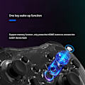 Miniatyrbild 4 av 8: Switch-kontroller, Switch Pro-kontroller (för Switch/switch Lite/switch Oled), Rgb Tone Light Switch Controller Pro (med joystick)