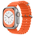 Miniatyrbild 1 av 5: Apple Ocean Watch Band för applewatch8/7/se/ultra sport tvåfärgad silikon iwatch armband (42/44/45/49mm)